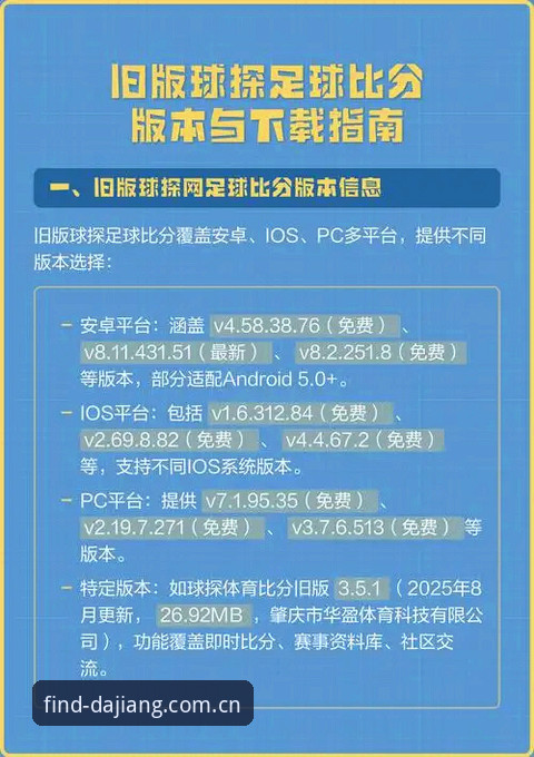 最新大江体育赛事app实用指南：从下载到观赛的完整操作方案
